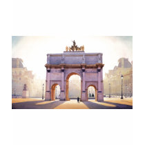 "Riding the Light" Carousel in Paris Watercolor t-shirts by PaulJacksonart "Riding the Light" Carousel in Paris Watercolor t-shirts