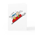 Riding The Rollercoaster Card by stick_figures Riding The Rollercoaster Card