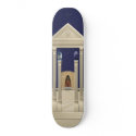 Riding the Temple Skateboard