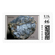 Riebeckite postage by Minpics Riebeckite postage