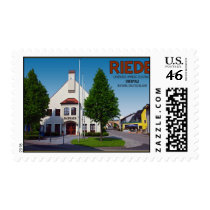 Rieden - Hauptstrasse and Rathaus Postage Stamp