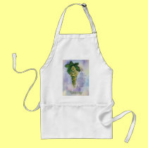 Riesling White Wine Grapes Apron aprons