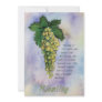 Riesling Wine Grapes Invitation