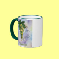 Riesling Wine Grapes Mug mugs