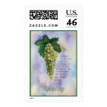 Riesling Wine Stamp