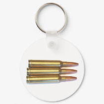 Rifle bullet Keychain by gbcimages3 Rifle bullet Keychain