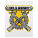 Rifle Expert Badge flyers