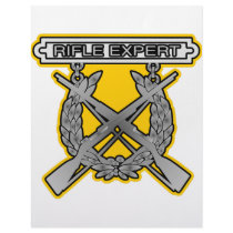 Rifle Expert Badge letterhead by Mustang_Lady Rifle Expert Badge letterhead