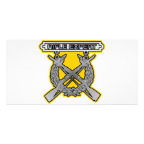 Rifle Expert Badge photo cards