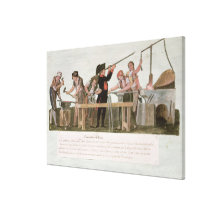 Rifle Makers' Workshop, 1793 Stretched Canvas Prints