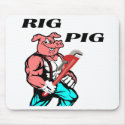 Rig Pig mousepads by zippyzippy44 Rig Pig mousepads