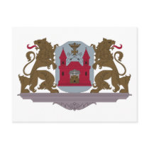 Riga Coat of Arms Postcard