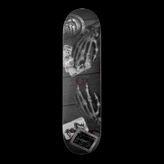 Riggin Munroe Bone Deck Skateboard