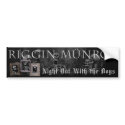 Riggin Munroe - Night Out With the Boys bumper stickers by RigginMunroe Riggin Munroe - Night Out With the Boys bumper stickers