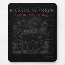 Riggin Munroe - Night Out With the Boys mousepads by RigginMunroe Riggin Munroe - Night Out With the Boys mousepads