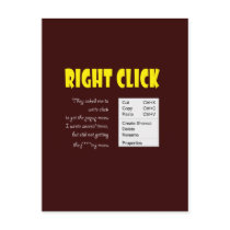 Right Click Post Cards