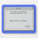 Right Click To Install Mac mousepads by maryannsjeep Right Click To Install Mac mousepads