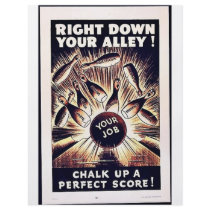 Right Down Your Alley! flyers