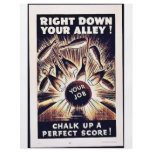 Right Down Your Alley! flyers