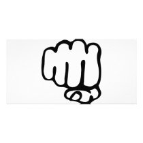 right fist icon photo cards
