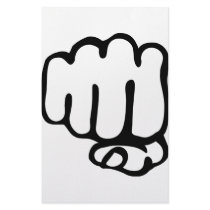 right fist icon stationery