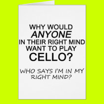 Right Mind Cello cards
