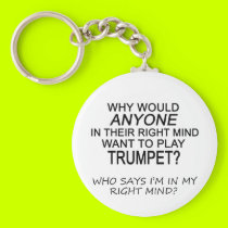 Right Mind Trumpet keychains