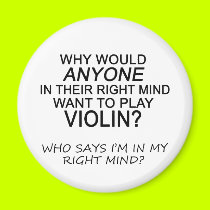 Right Mind Violin magnets