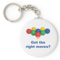 Right Moves Bocce Ball Key Chains