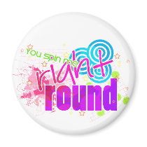 RIGHT ROUND FRIDGE MAGNETS