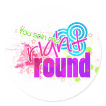 RIGHT ROUND STICKER