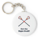 Right Stuff Lacrosse Key Chains