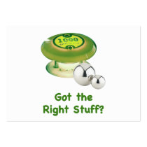 Right Stuff Pinball Business Card Template