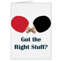 Right Stuff Ping Pong