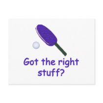 Right Stuff Ping Pong