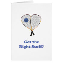 Right Stuff Racquetball Cards
