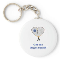 Right Stuff Racquetball Keychain