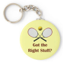 Right Stuff Tennis Keychains