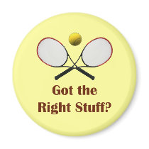 Right Stuff Tennis Magnet