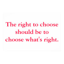 Right to Choose posters