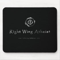 Right Wing Atheist Mousepad