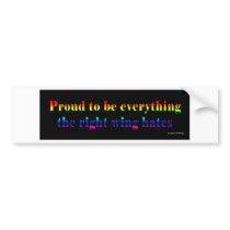 Right Wing bumper stickers by daynasu Right Wing bumper stickers