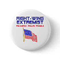 Right Wing Extremist Buttons