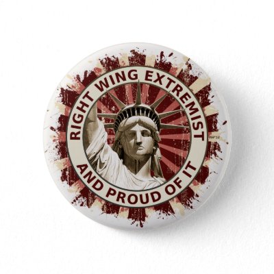 Right Wing Extremist Buttons