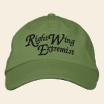 Right Wing Extremist embroidered hats