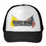 Right Wing Extremist Flags Mesh Hats