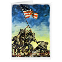 Right Wing Extremists Greeting Cards