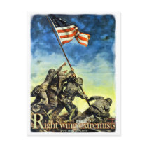Right Wing Extremists postcards