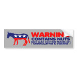 Right wing funny anti liberal anti lefties bumper stickers