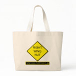 Right Wing Nut Canvas Bags